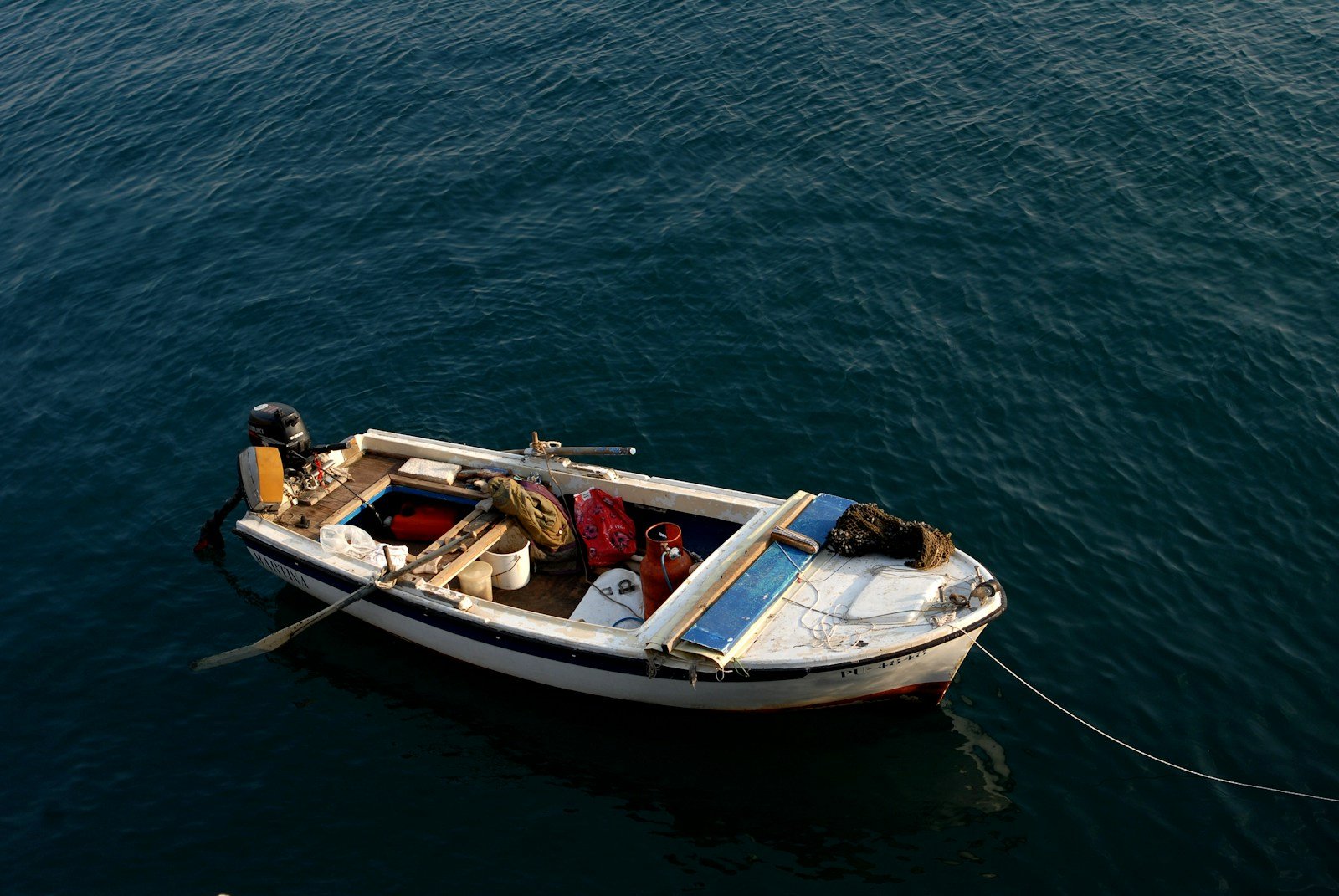 Photo by Lucijan Blagonic motorboat on body of water